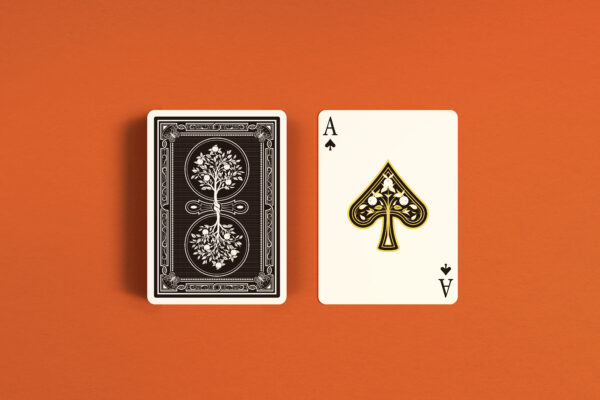 02 牌背與黑桃A 橘子樹牌 The Orange Tree Deck By Hau Jiun