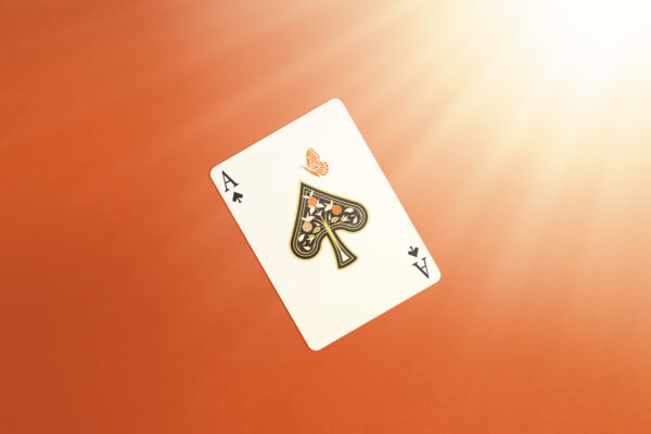05 黑桃A光照示意圖 橘子樹牌 The Orange Tree Deck By Hau Jiun